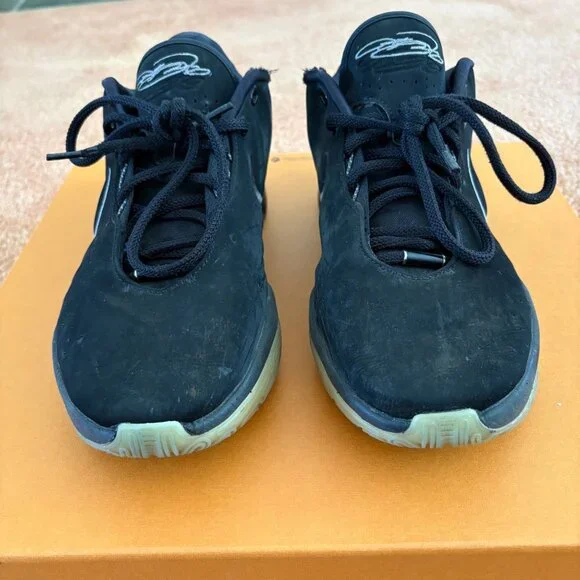 Nike LeBron 21 Tahitian Basketball Shoes Black & Oil Green Size 8.5 US Pre-Owned - Picture 5 of 12